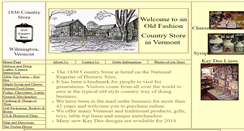 Desktop Screenshot of 1836countrystore.com